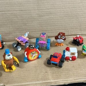 Vintage 70s and 80s Tomy wind-up toys, Mixed Characters Lot of 10